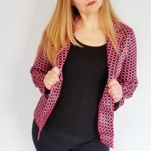 4/$20 ♥ Vintage Style Plaid Blazer (S/M) NWT
